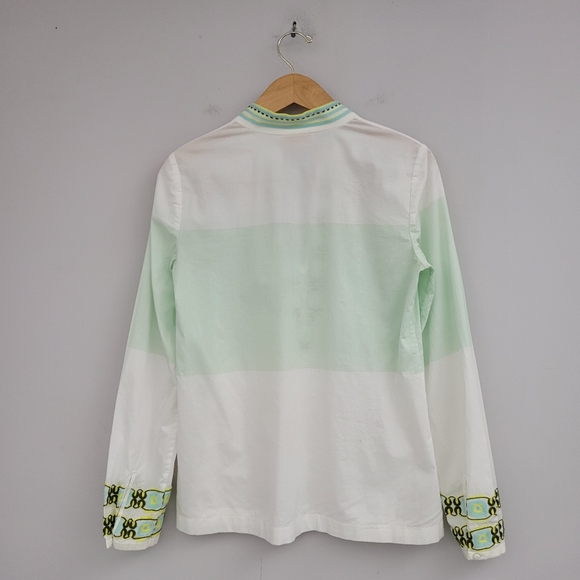 Tory Burch Embroidered Tunic Top - Picture 2 of 9
